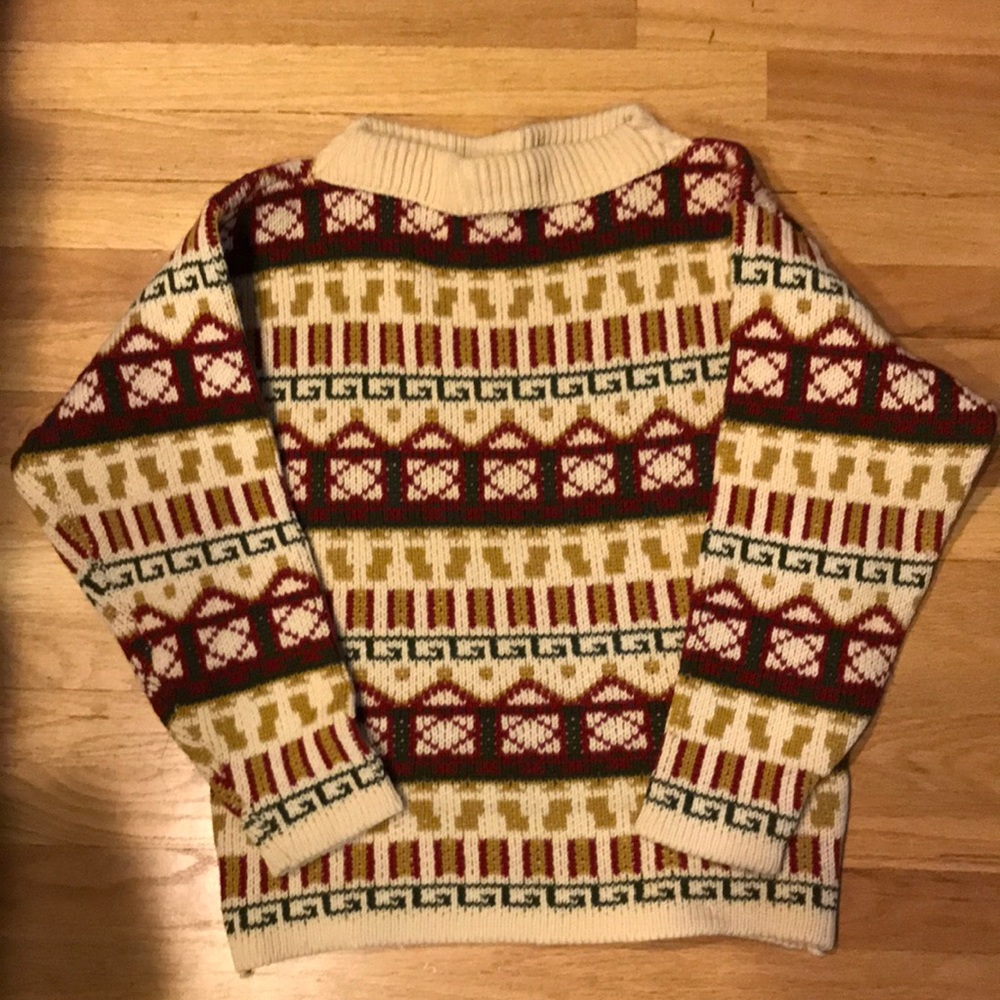 COPY - Vintage Polar very thick wool Norway sweater